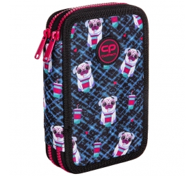 Forminis dviejų skyrių penalas su priedais CoolPack Jumper 2 Dogs To Go