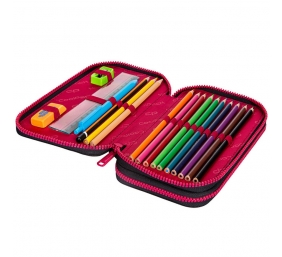 Forminis dviejų skyrių penalas su priedais CoolPack Jumper 2 Dogs To Go