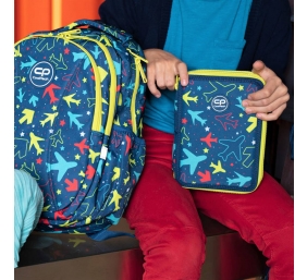 Forminis dviejų skyrių penalas su priedais CoolPack Jumper 2 Dogs To Go
