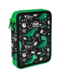 Forminis dviejų skyrių penalas su priedais CoolPack Jumper XL Dinosaurs