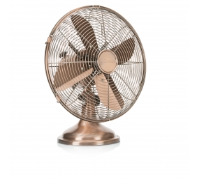 Tristar | Retro Table Fan | VE-5970 | Table fan | Copper | Diameter 30 cm | Number of speeds 3 | Oscillation | 35 W