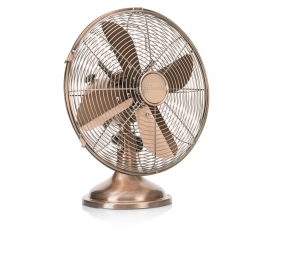 Tristar | Retro Table Fan | VE-5970 | Table fan | Copper | Diameter 30 cm | Number of speeds 3 | Oscillation | 35 W