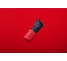 Kingston | USB Flash Drive | DataTraveler Exodia | 128 GB | USB 3.2 Gen 1 | Black/Red