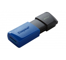 Kingston | USB 3.2 Flash Drive | DataTraveler Exodia M | 64 GB | USB 3.2 | Black/Blue