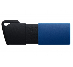 Kingston | USB 3.2 Flash Drive | DataTraveler Exodia M | 64 GB | USB 3.2 | Black/Blue