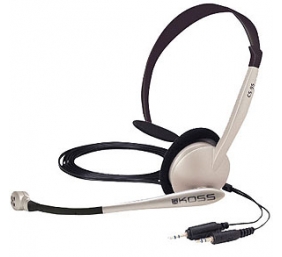 Koss | Headphones | CS95 | Wired | On-Ear | Microphone | Black/Gold