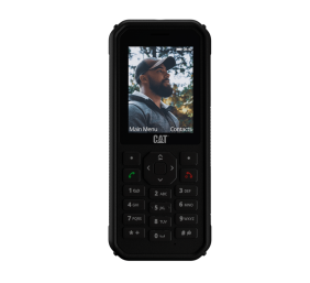 CAT B40 Black 2.4 " TFT LCD 240 x 320 Unisoc T117 Internal RAM N/A GB N/A GB microSD Dual SIM Nano-SIM 3G Main camera 2 MP N/A 1800  mAh