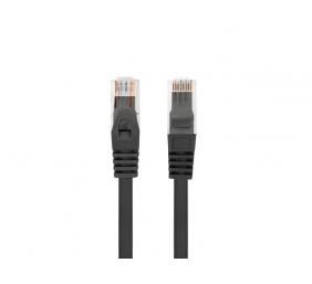 Lanberg Patchcord Cat.6 UTP LSZH CU | PCU6-10CU-0050-BK | 0.5 m