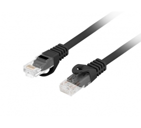 Lanberg Patchcord Cat.6 UTP LSZH CU | PCU6-10CU-0200-BK | 2 m