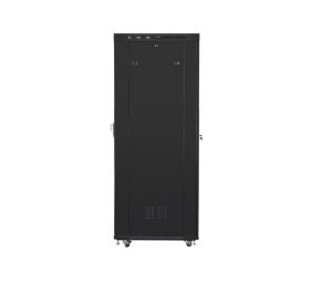 Lanberg | Rack cabinet 19" free-standing 37U/800x1000 (flat pack) with glass door lCD V2 | FF01-8037-23BL | Black