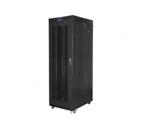Lanberg | Rack cabinet 19" free-standing 37U/800x1000 (flat pack) with glass door lCD V2 | FF01-8037-23BL | Black