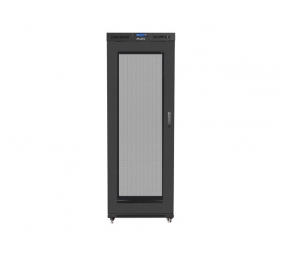 Lanberg | Rack cabinet 19" free-standing 37U/800x1000 (flat pack) with glass door lCD V2 | FF01-8037-23BL | Black
