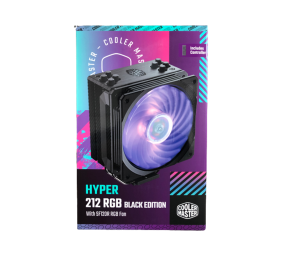 Cooler Master | Hyper 212 RGB Black Edition WITH LGA1700 | Black | Air Cooler