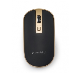 Gembird | Wireless Optical mouse | MUSW-4B-06-BG | Optical mouse | USB | Black