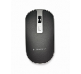 Gembird | Wireless Optical mouse | MUSW-4B-06-BS | Optical mouse | USB | Black