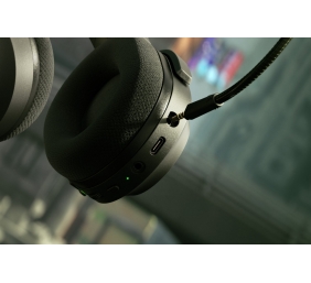 Razer Barracuda X Laidinės/Belaidės žaidimų ausinės, Bluetooth, USB Type-C, 3.5mm jack, Juoda