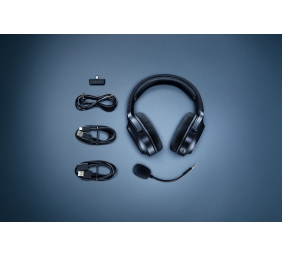 Razer Barracuda X Laidinės/Belaidės žaidimų ausinės, Bluetooth, USB Type-C, 3.5mm jack, Juoda