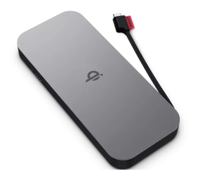 Lenovo | Wireless Mobile Power Bank | 40ALLG1WWW | 10000 mAh | Thunder Black | 258 g