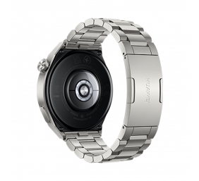 WATCH | GT 3 Pro (46 mm) | Smart watch | GPS (satellite) | AMOLED | Touchscreen | Activity monitoring 24/7 | Waterproof | Bluetooth | Titanium Gray Case with Titanium Strap, Odin-B19M