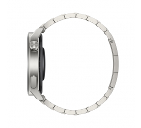 WATCH | GT 3 Pro (46 mm) | Smart watch | GPS (satellite) | AMOLED | Touchscreen | Activity monitoring 24/7 | Waterproof | Bluetooth | Titanium Gray Case with Titanium Strap, Odin-B19M