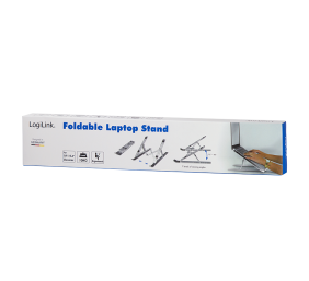 Logilink | AA0134 | Notebook stand, foldable | Notebook Stand | Silver | 10-16 "