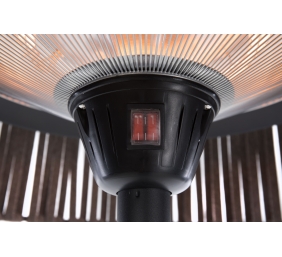 SUNRED | Heater | ARTIX M-SO BROWN, Corda Bright Standing | Infrared | 2100 W | Brown | IP44