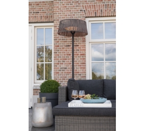SUNRED | Heater | ARTIX M-SO BROWN, Corda Bright Standing | Infrared | 2100 W | Brown | IP44