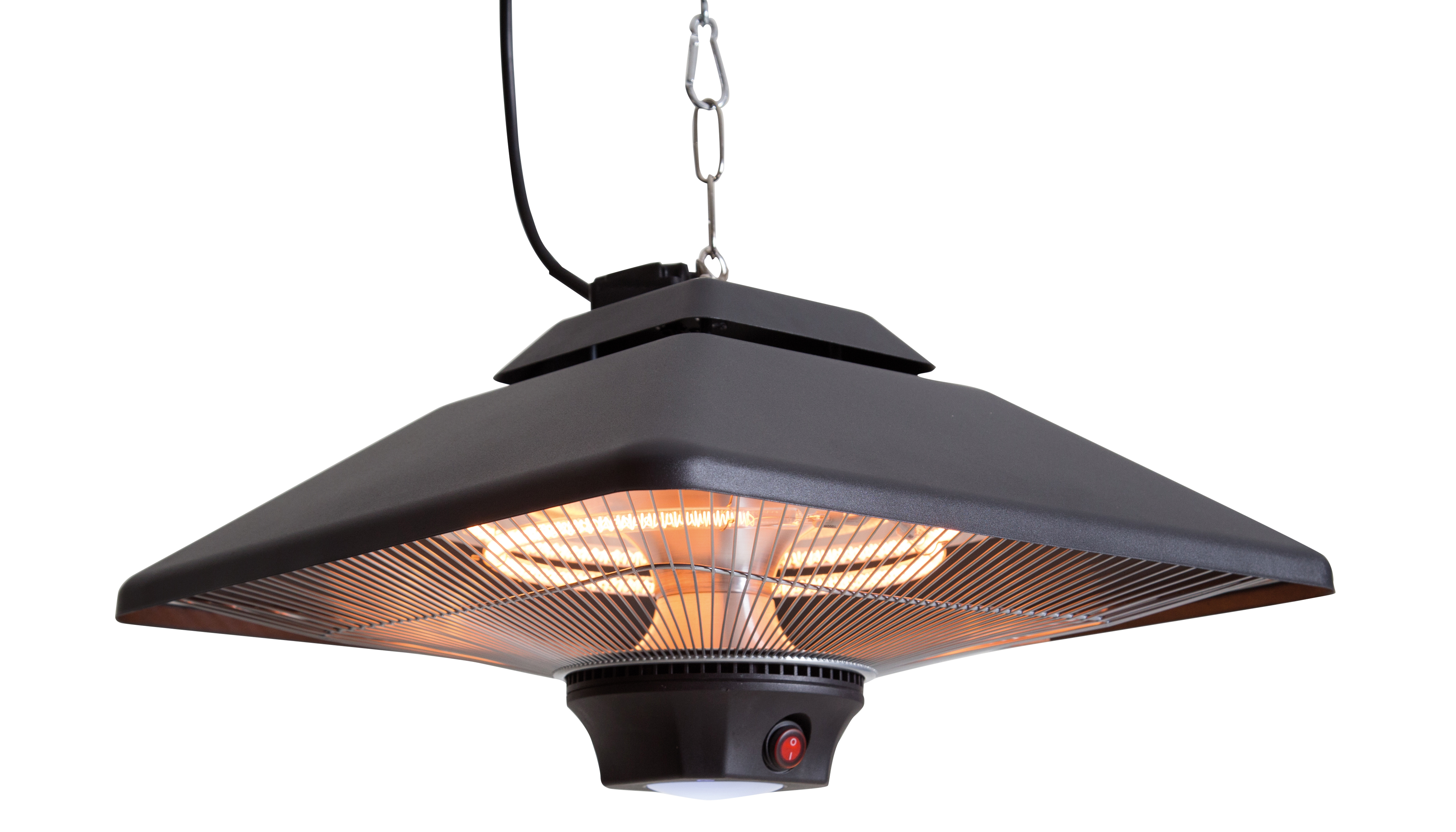 SUNRED | Heater | CE17SQ-B, Spica Bright Hanging | Infrared | 2000 W | Black | IP24