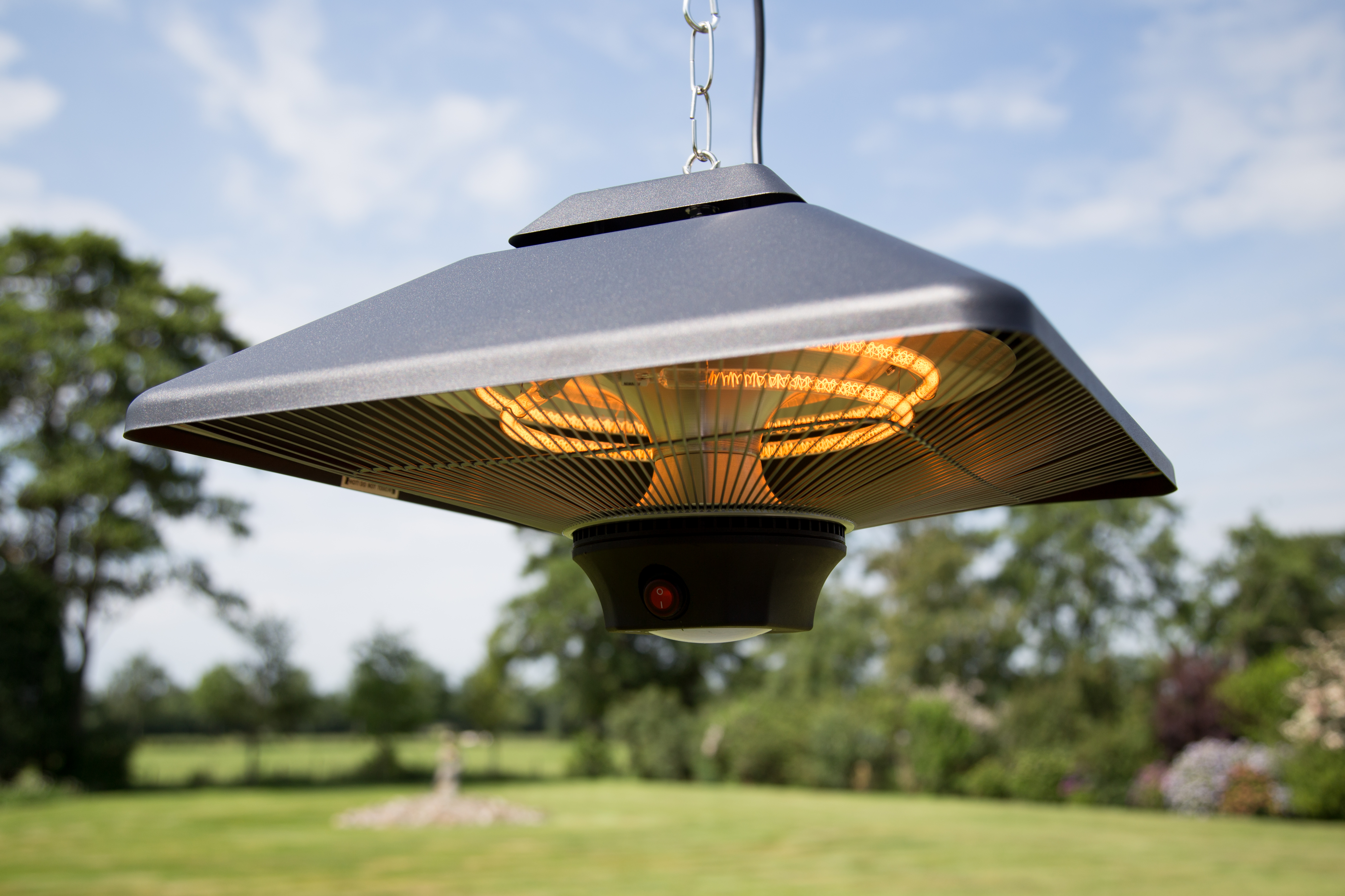 SUNRED | Heater | CE17SQ-B, Spica Bright Hanging | Infrared | 2000 W | Black | IP24