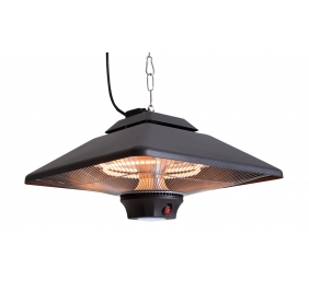 SUNRED | Heater | CE17SQ-B, Spica Bright Hanging | Infrared | 2000 W | Black | IP24