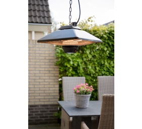 SUNRED | Heater | CE17SQ-B, Spica Bright Hanging | Infrared | 2000 W | Black | IP24