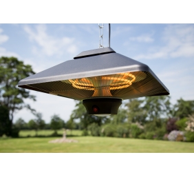 SUNRED | Heater | CE17SQ-B, Spica Bright Hanging | Infrared | 2000 W | Black | IP24