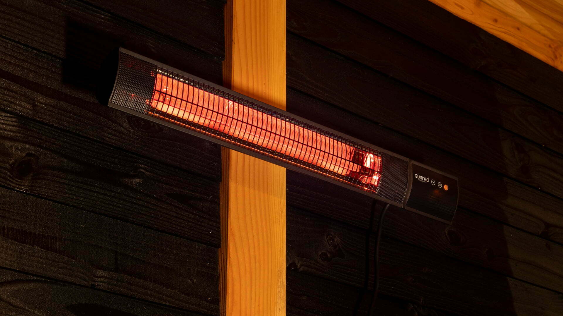 SUNRED | Heater | RD-DARK-25, Dark Wall | Infrared | 2500 W | Black | IP55