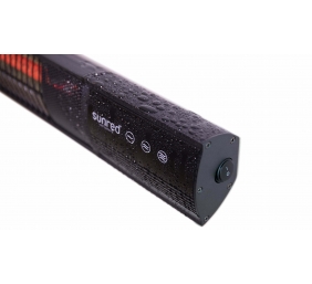 SUNRED | Heater | RD-DARK-25, Dark Wall | Infrared | 2500 W | Number of power levels | Suitable for rooms up to  m² | Black | IP55