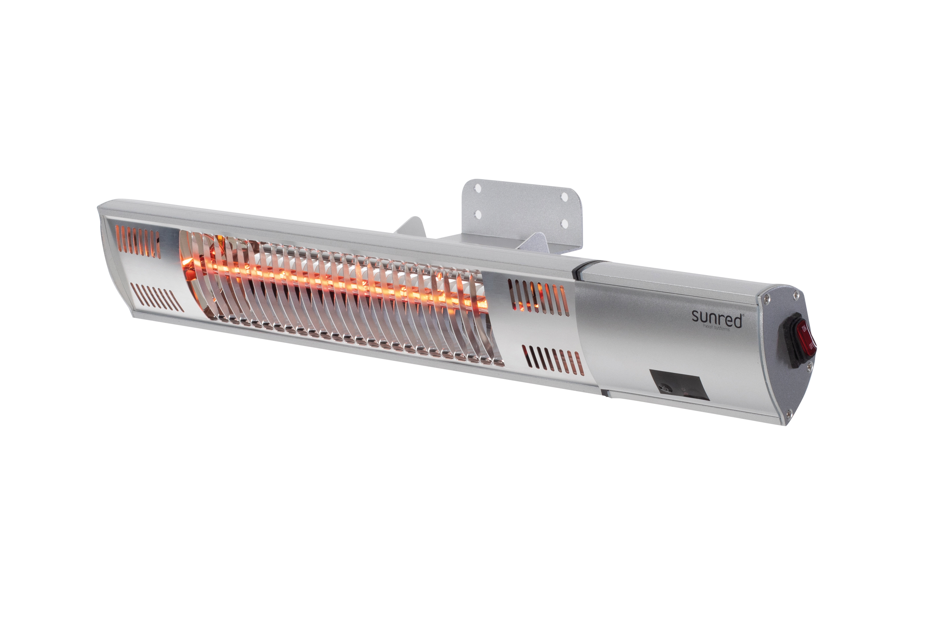 SUNRED | Heater | RD-SILVER-2000W, Ultra Wall | Infrared | 2000 W | Silver | IP54