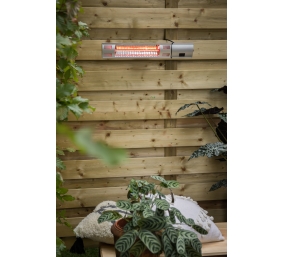 SUNRED | Heater | RD-SILVER-2000W, Ultra Wall | Infrared | 2000 W | Silver | IP54