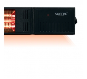 SUNRED | Heater | RDS-15W-B, Fortuna Wall | Infrared | 1500 W | Black | IP55