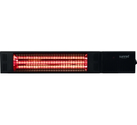 SUNRED | Heater | RDS-15W-B, Fortuna Wall | Infrared | 1500 W | Black | IP55