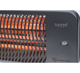 SUNRED | Heater | LUG-2000W, Lugo Quartz Wall | Infrared | 2000 W | Grey | IP24