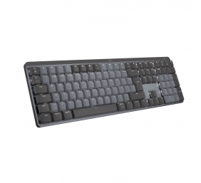 Klaviatūra belaidė Logitech MX Mechanical Full Size, US Int, Grafito spalvos