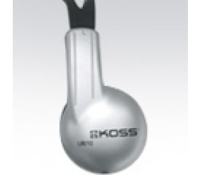 Koss | Headphones | UR10 | Wired | On-Ear | Silver/Black