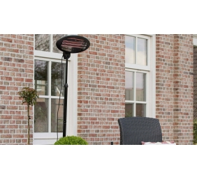 SUNRED | Heater | SMQ2000A, Elekra Quartz Standing | Infrared | 2000 W | Black | IP34