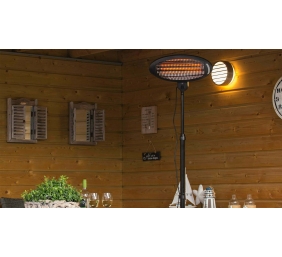 SUNRED | Heater | SMQ2000A, Elekra Quartz Standing | Infrared | 2000 W | Black | IP34