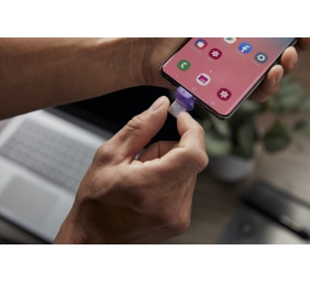Kingston | DataTraveler | DT Micro Duo 3C | 128 GB | USB Type-C and Type-A | Purple