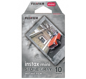 Fujifilm | Instant Photo Plates | Instax Mini Stone Gray | 54 x 86 mm | Image size: 46 x 62 mm | Quantity 10