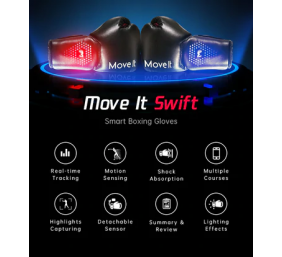 Išmaniosios bokso pirštinės Move IT Swift