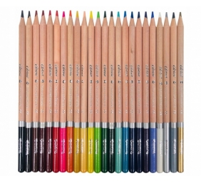 Spalvoti pieštukai Colorino Artist metalinėj dėžutėj 24 spalvų Colorino Artist
