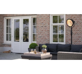 SUNRED | Heater | RSS19, Indus Bright Standing | Infrared | 2100 W | Black | IP54