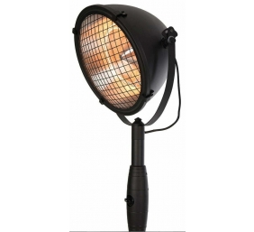 SUNRED | Heater | RSS19, Indus Bright Standing | Infrared | 2100 W | Black | IP54