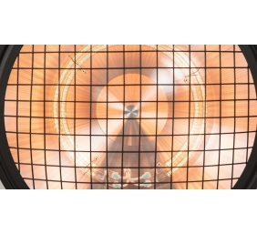 SUNRED | Heater | RSS19, Indus Bright Standing | Infrared | 2100 W | Black | IP54